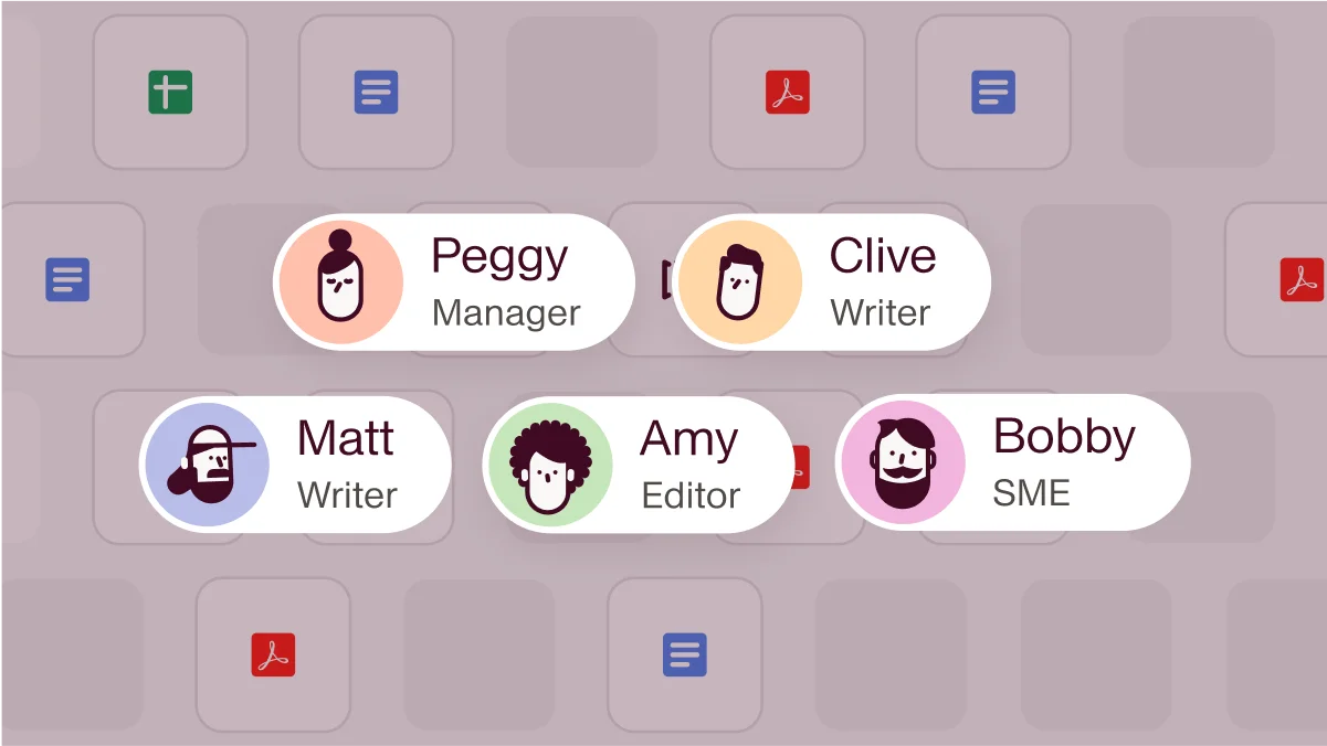 Team files access feature in Relato