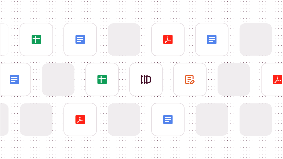 Content library illustration.